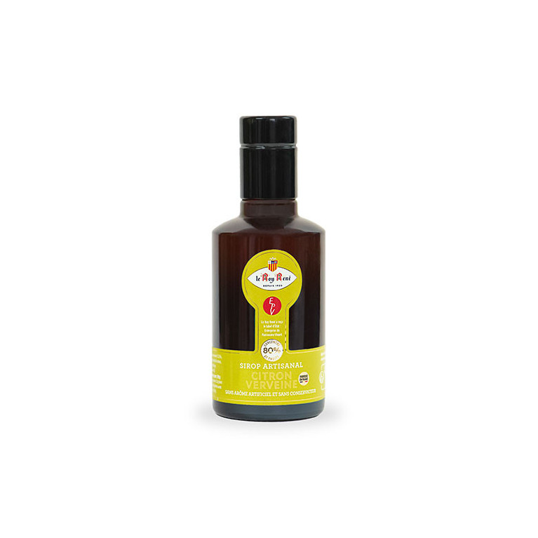Sirop citron verveine | Accueil · Le Roy René