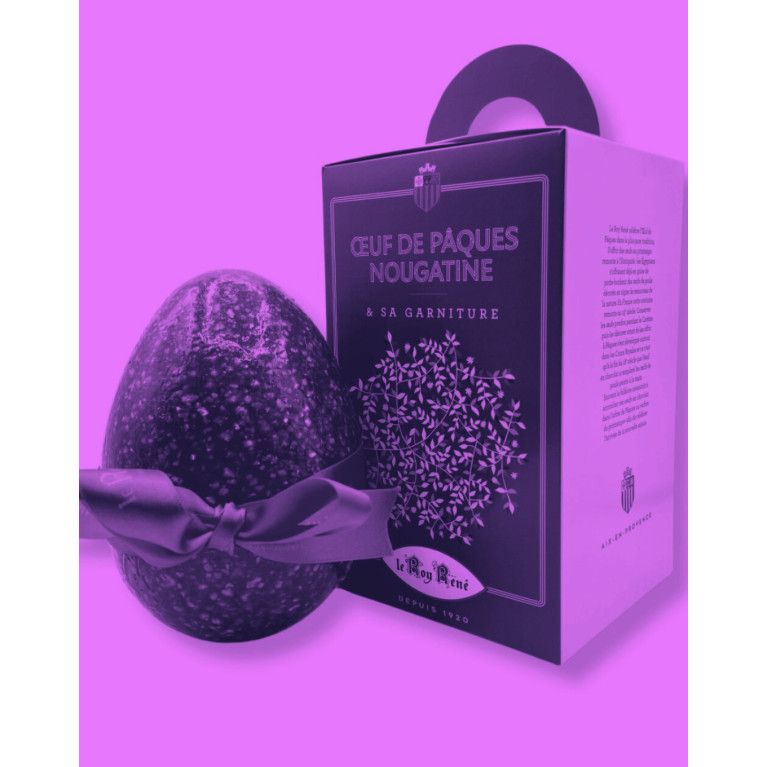 Grand oeuf en nougatine - Exclusivité boutique | PÂQUES · Le Roy René