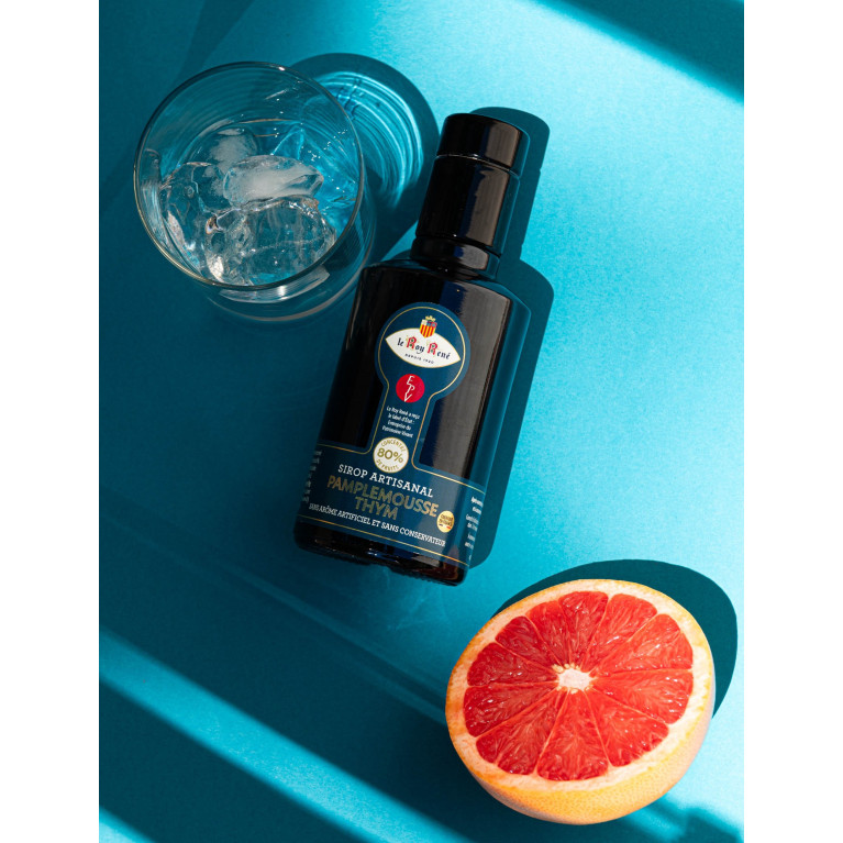 Sirop pamplemousse thym | Accueil · Le Roy René