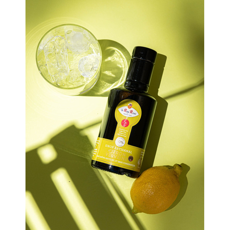 Sirop citron verveine | Accueil · Le Roy René