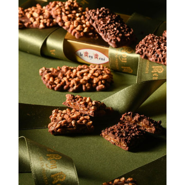 Croquantines noisettes & cacao | PÂQUES · Le Roy René