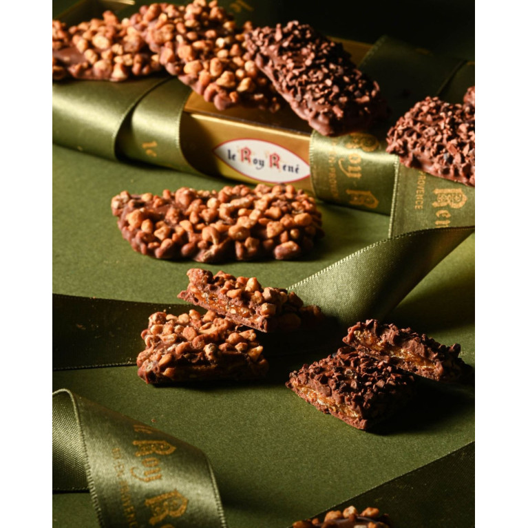 Croquantines noisettes & cacao | PÂQUES · Le Roy René
