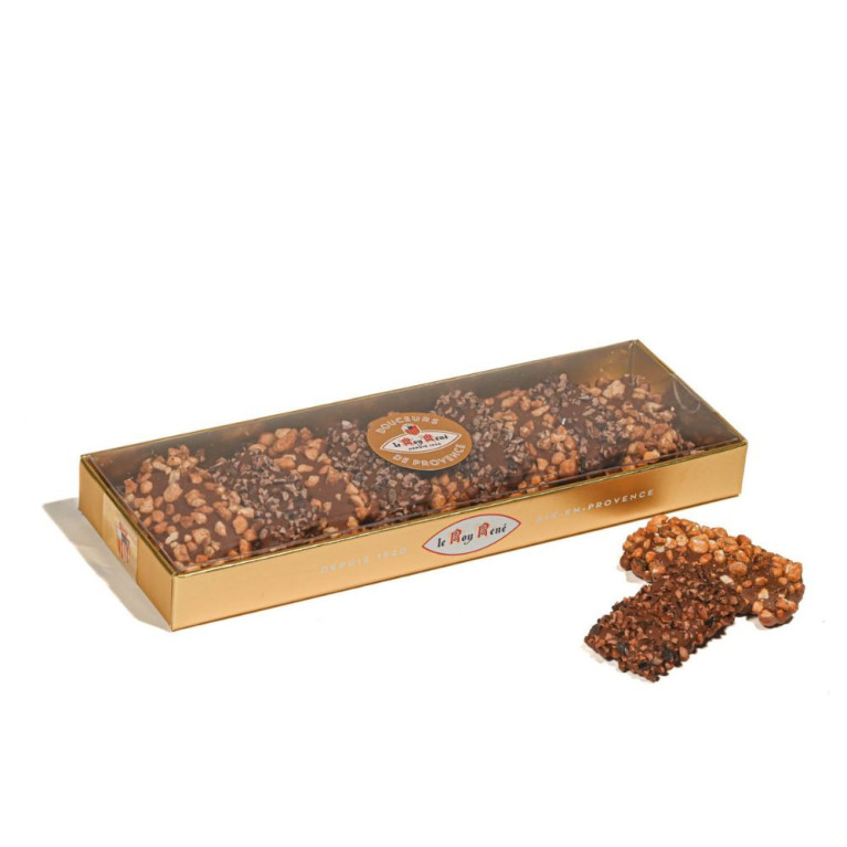 Croquantines noisettes & cacao | PÂQUES · Le Roy René