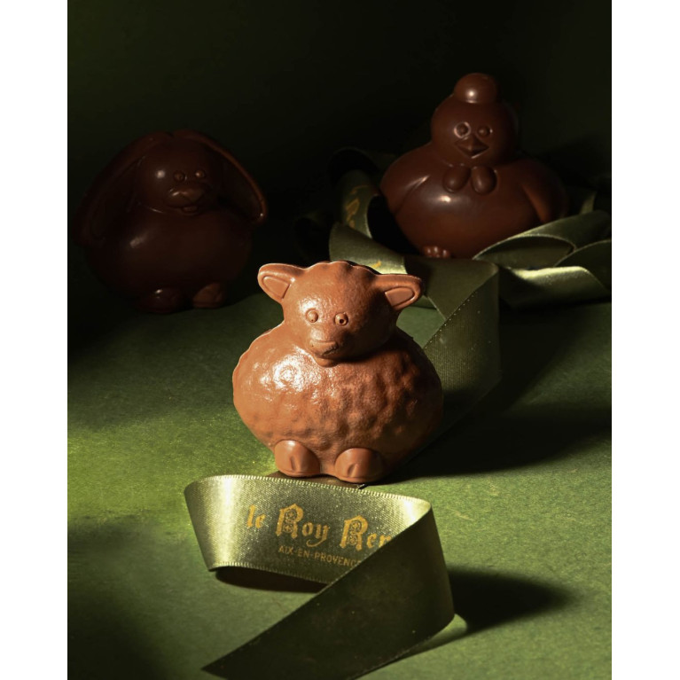 Mouton chocolat au lait | PÂQUES · Le Roy René