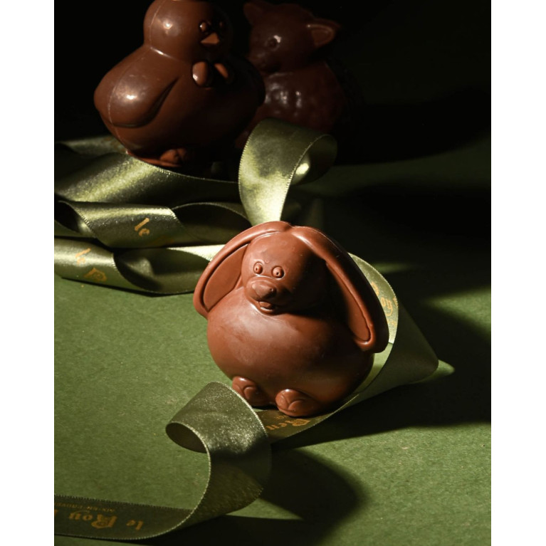 Lapin chocolat au lait | PÂQUES · Le Roy René