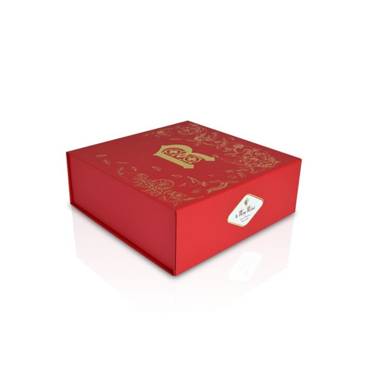 Coffret cadeau rouge le Roy René